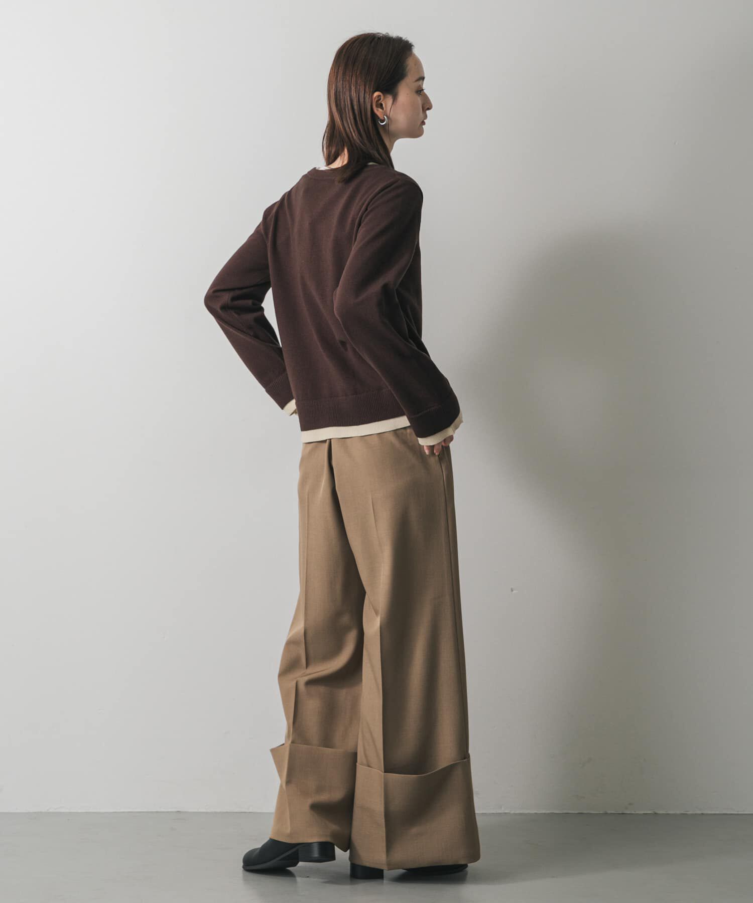 SENSE OF PLACE by URBAN RESEARCH「ヘンリーネックレイヤードセーター」|ニット・セーター|