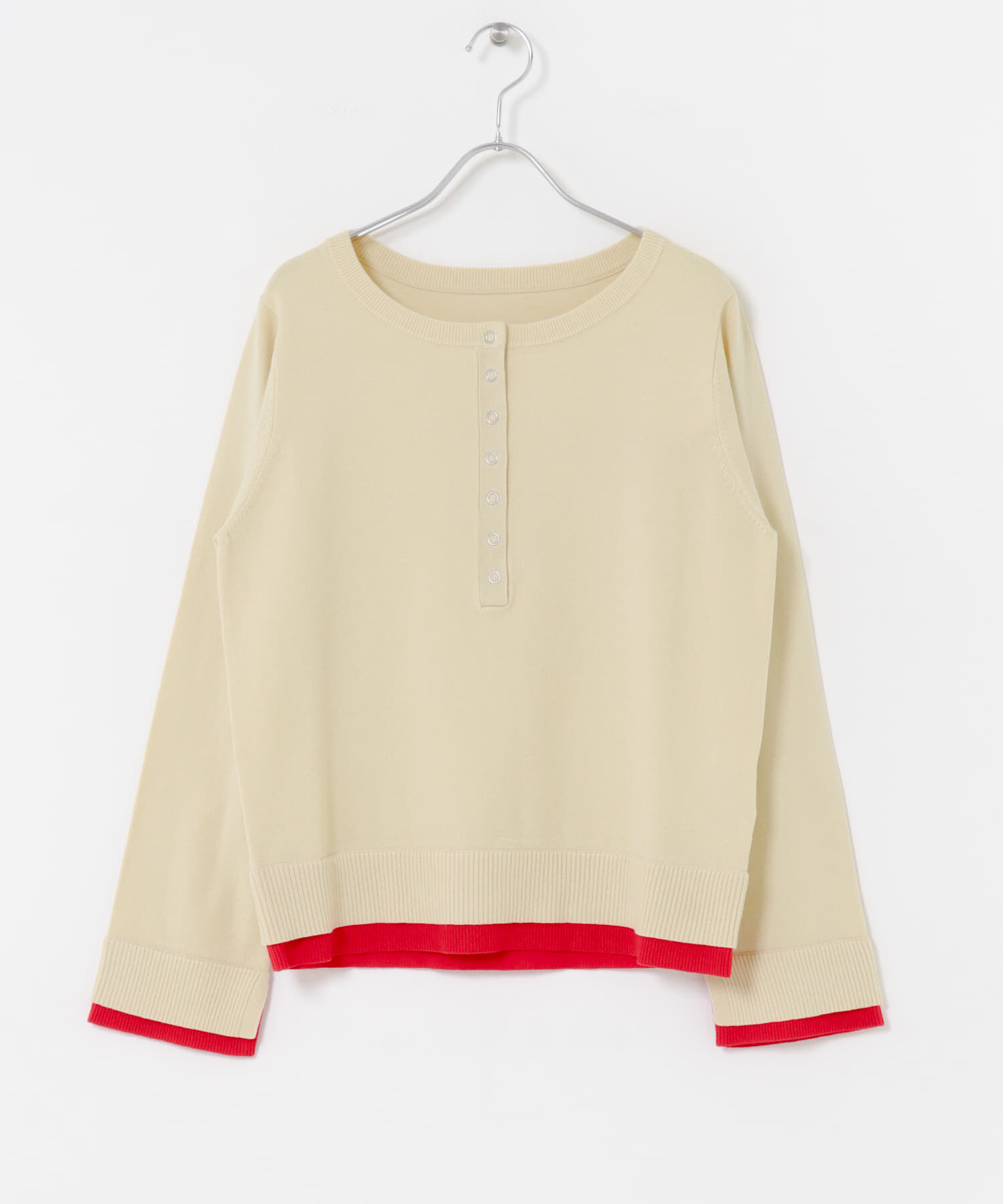 SENSE OF PLACE by URBAN RESEARCH「ヘンリーネックレイヤードセーター」|ニット・セーター|