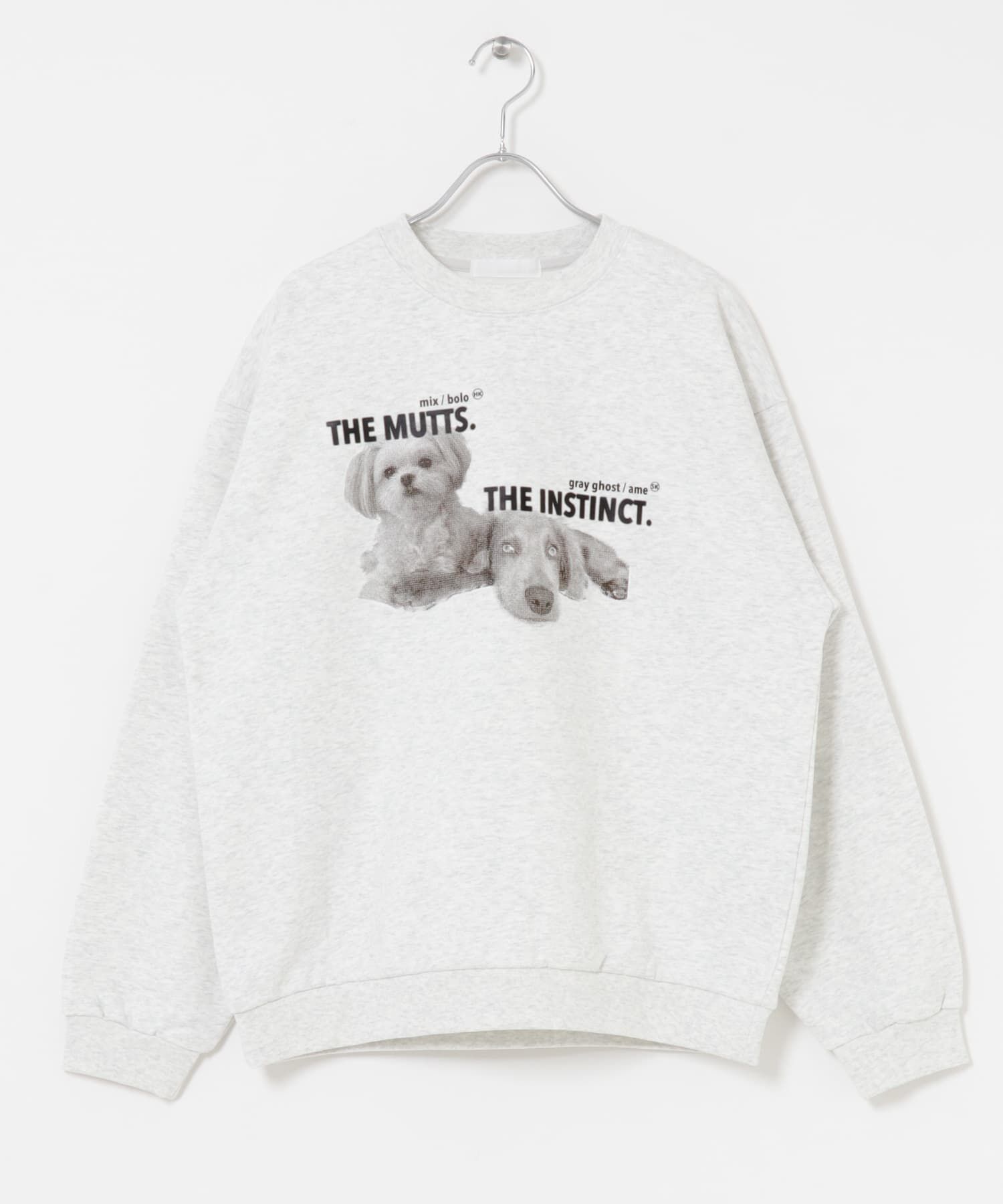 SENSE OF PLACE by URBAN RESEARCH「Dog graphic crew-neck Sweat」|スウェット・ジャージ|