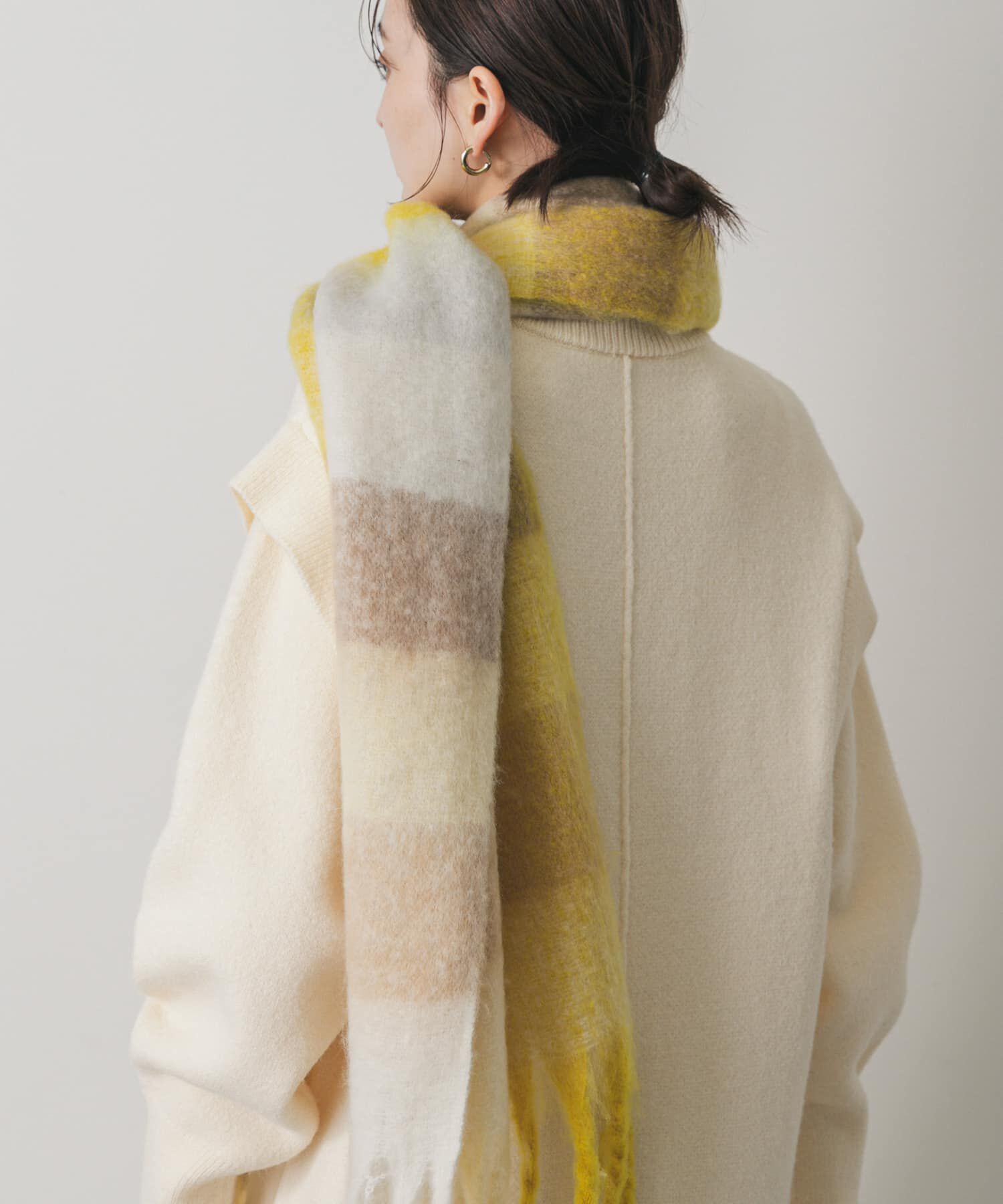 SENSE OF PLACE by URBAN RESEARCH「ボリュームチェックストール」|マフラー|