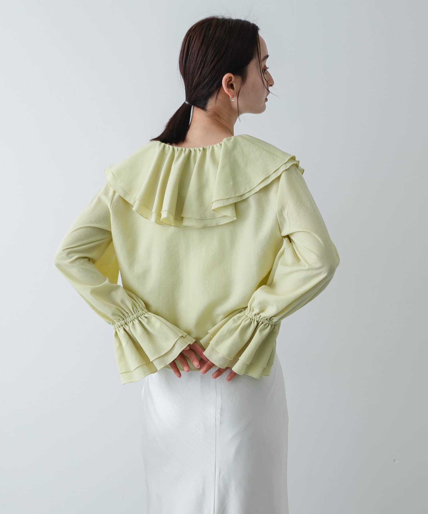 SENSE OF PLACE by URBAN RESEARCH「ラッフルブラウス」|シャツ・ブラウス|