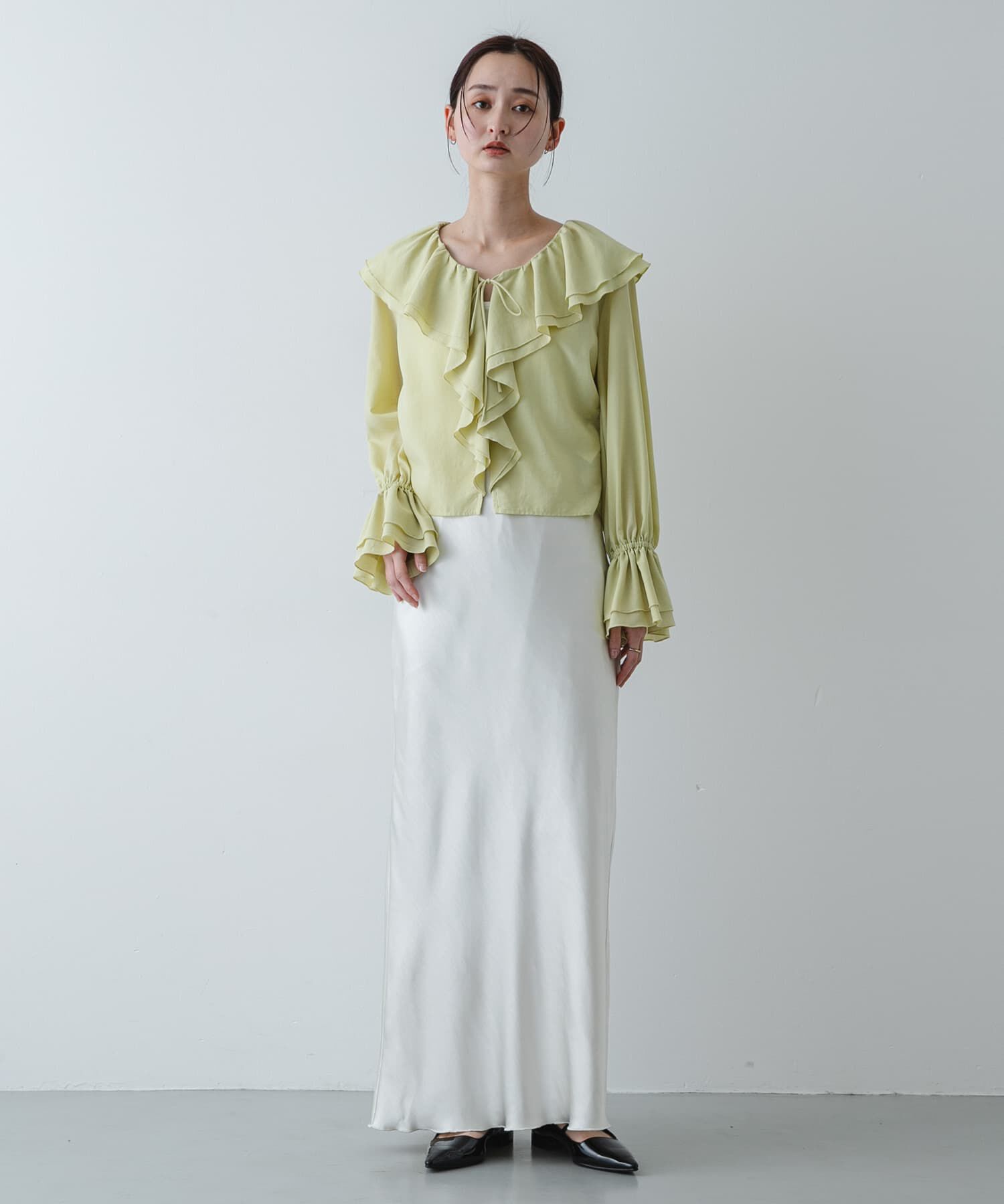 SENSE OF PLACE by URBAN RESEARCH「ラッフルブラウス」|シャツ・ブラウス|