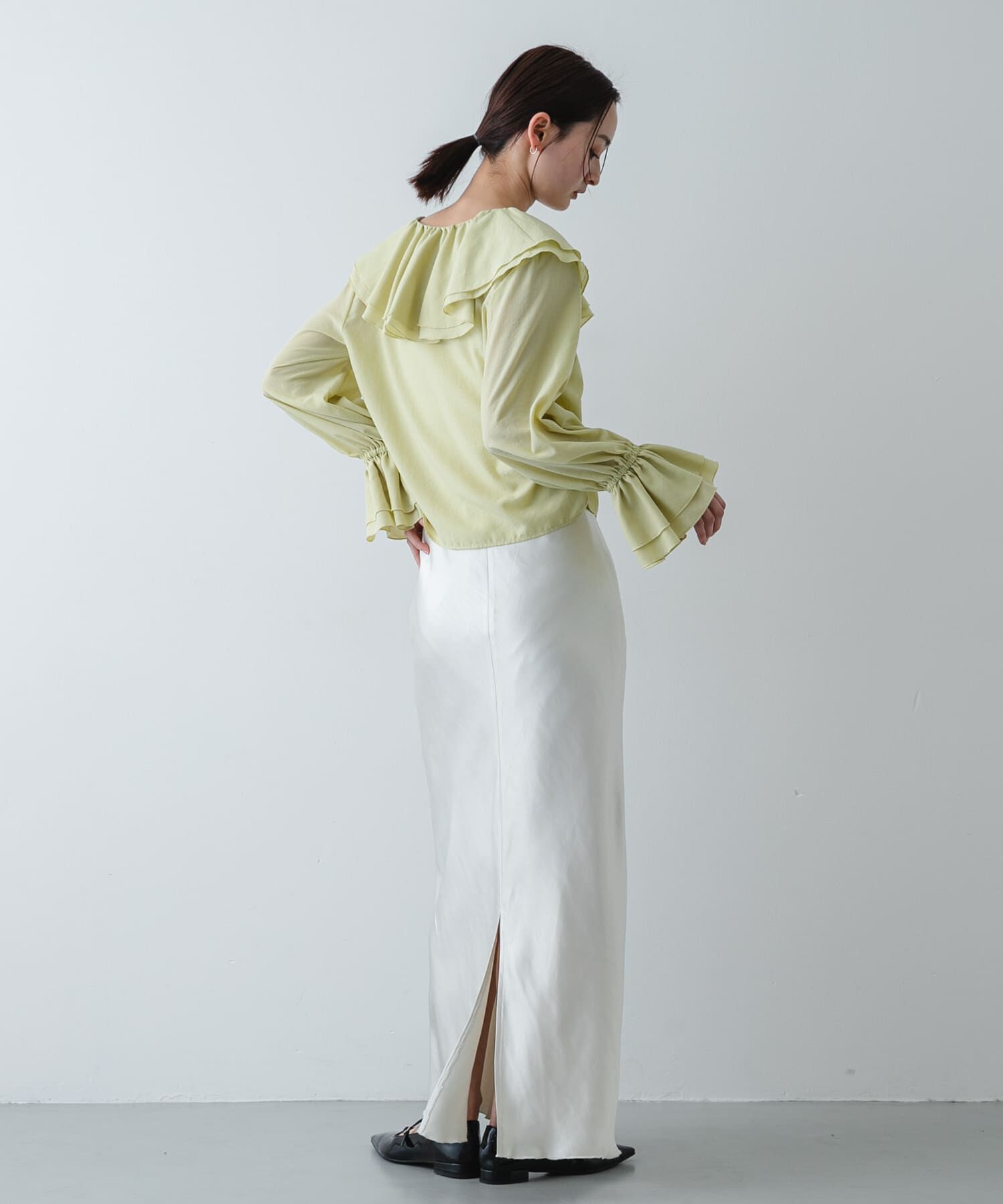 SENSE OF PLACE by URBAN RESEARCH「ラッフルブラウス」|シャツ・ブラウス|