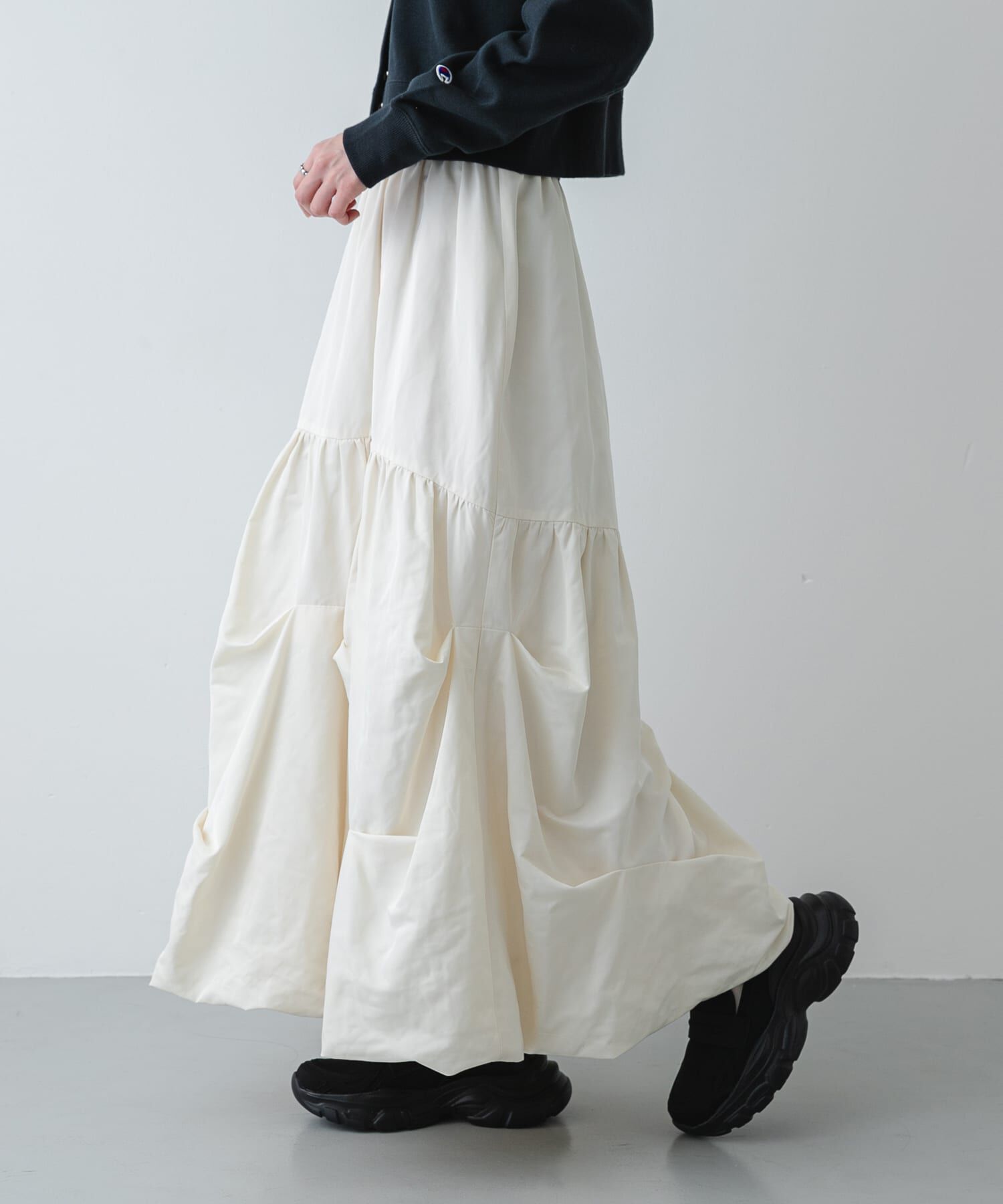 SENSE OF PLACE by URBAN RESEARCH「タックバルーンスカート」|スカート|