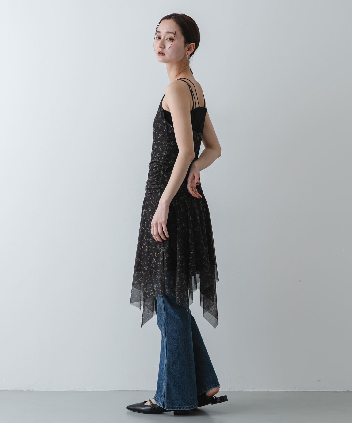 SENSE OF PLACE by URBAN RESEARCH「コバナチュールミニキャミワンピース」|ワンピース|