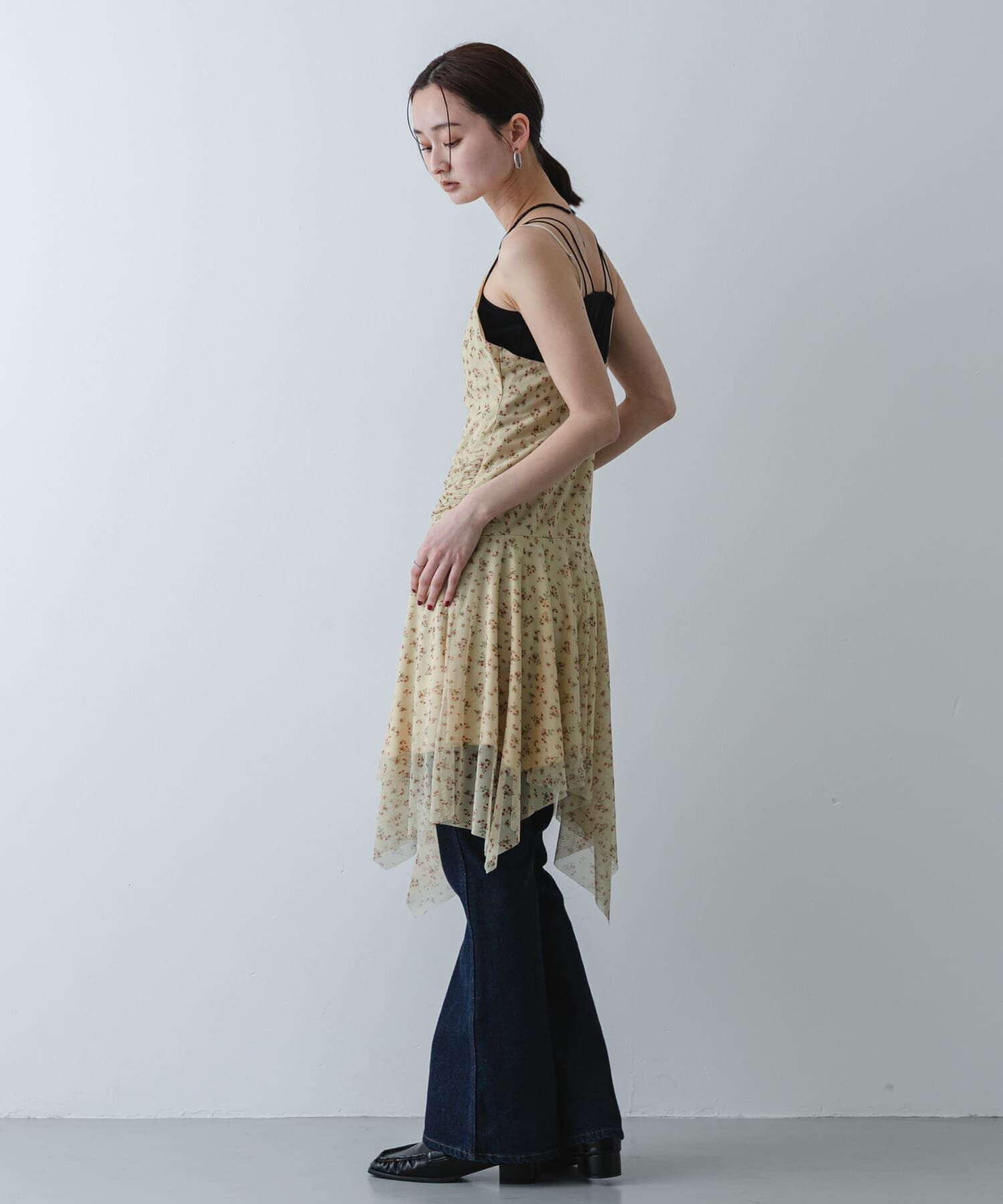 SENSE OF PLACE by URBAN RESEARCH「コバナチュールミニキャミワンピース」|ワンピース|