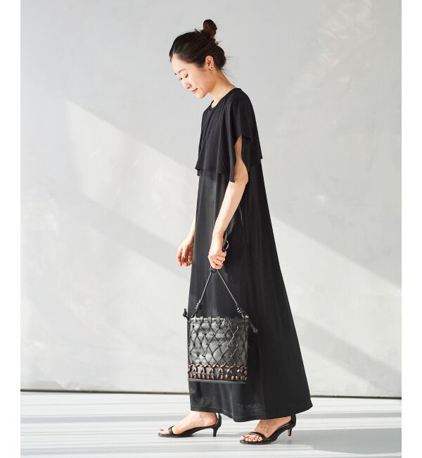 le.coeur blanc「ケープツキワンピース」|ワンピース|