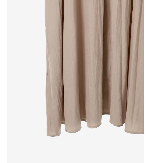 le.coeur blanc「シャーリングVネックワンピース」|ワンピース|