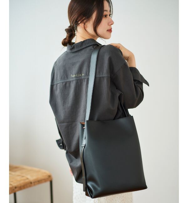 le.coeur blanc「ワンハンドルショルダーバッグ」|ショルダー・メッセンジャー|ブラック