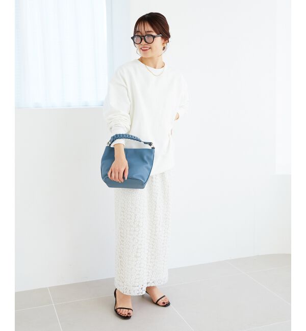 le.coeur blanc「《手洗い可能》2WAYカラースウェット」|スウェット・ジャージ|