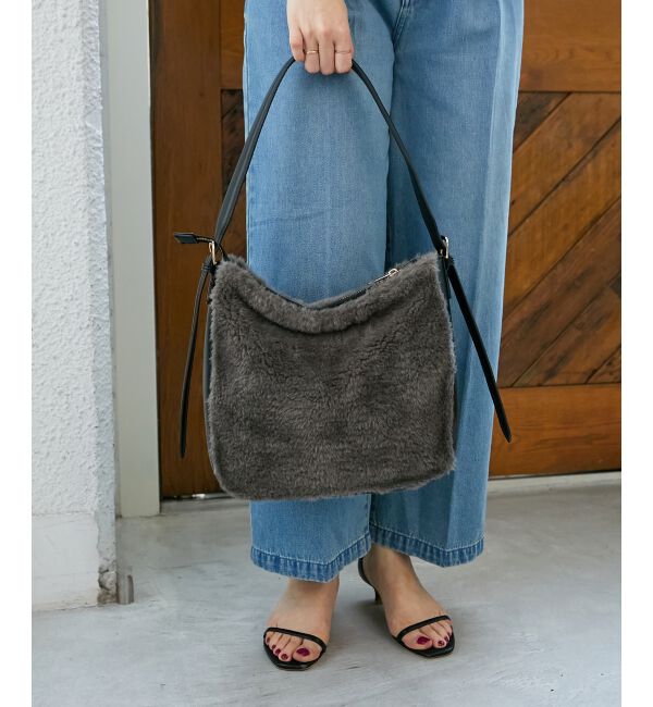  「ボアコンビワンショルダーバッグ」|その他|