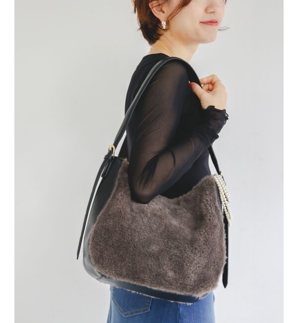  「ボアコンビワンショルダーバッグ」|その他|