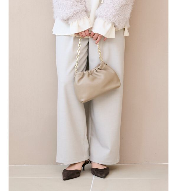  「ストレッチ裏起毛イージーパンツ」|その他|