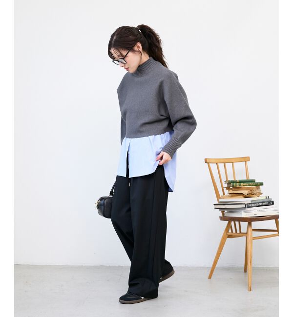  「ストレッチ裏起毛イージーパンツ」|その他|