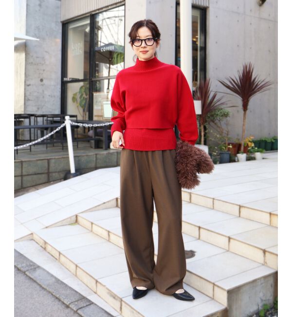  「ストレッチ裏起毛イージーパンツ」|その他|