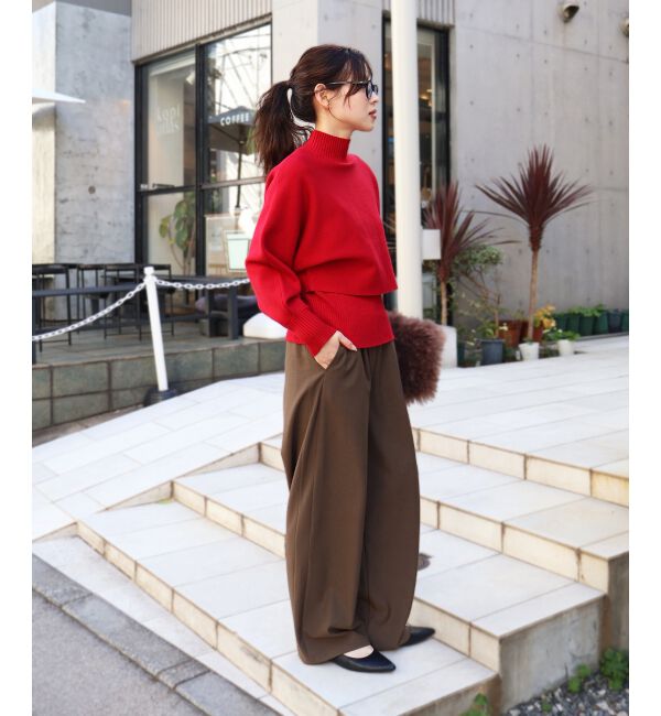  「ストレッチ裏起毛イージーパンツ」|その他|