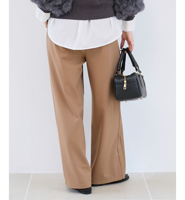  「ストレッチ裏起毛イージーパンツ」|その他|