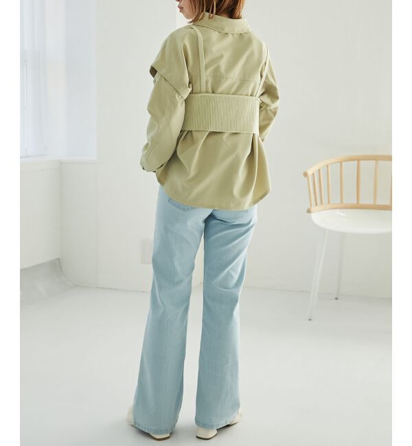 MAJESTICLEGON「ビスチェset肩あきシャツ」|シャツ・ブラウス|