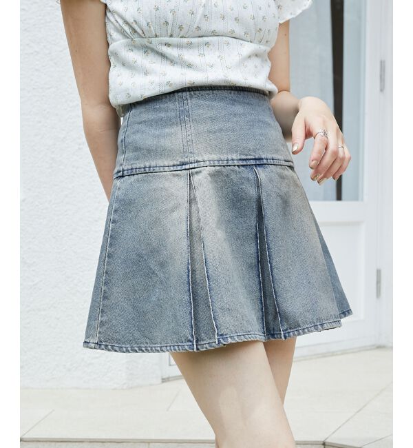 MAJESTICLEGON「ボックスプリーツミニスカパン」|その他|