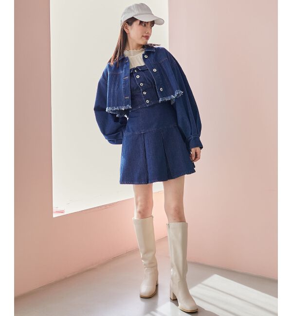 MAJESTICLEGON「ボックスプリーツミニスカパン」|その他|