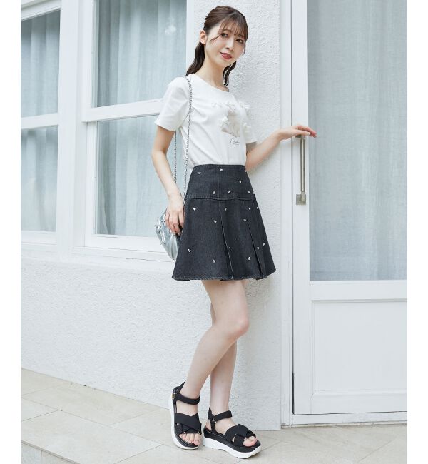 MAJESTICLEGON「ボックスプリーツミニスカパン」|その他|