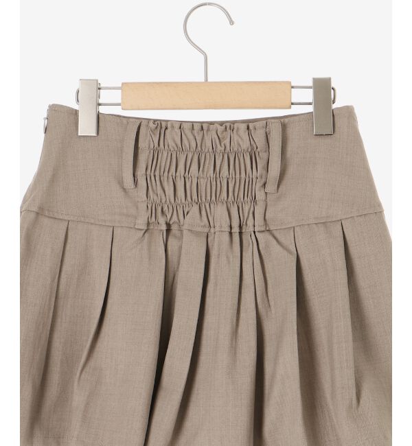 MAJESTICLEGON「太ベルトプリーツミニスカート」|スカート|