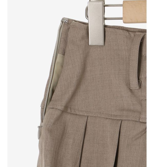 MAJESTICLEGON「太ベルトプリーツミニスカート」|スカート|