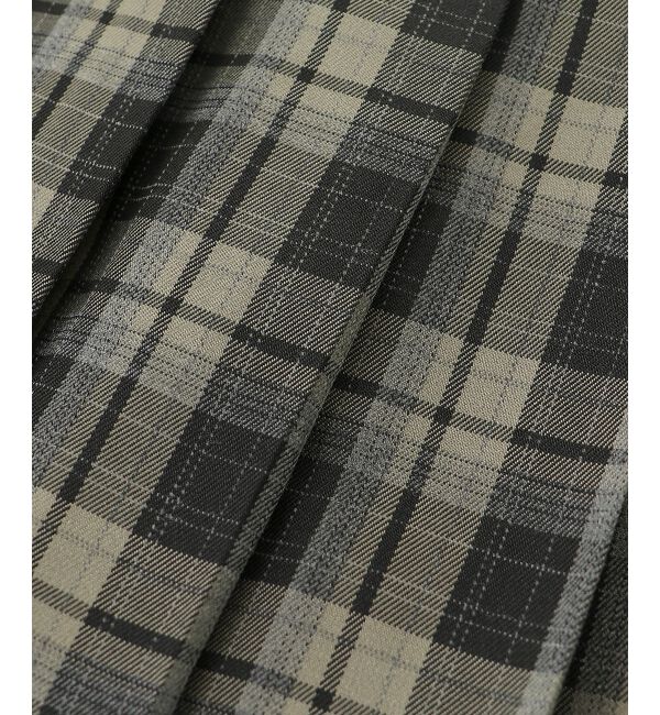 MAJESTICLEGON「太ベルトプリーツミニスカート」|スカート|