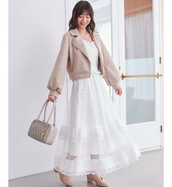  「カップ付きシャーリングキャミ」|キャミソール|