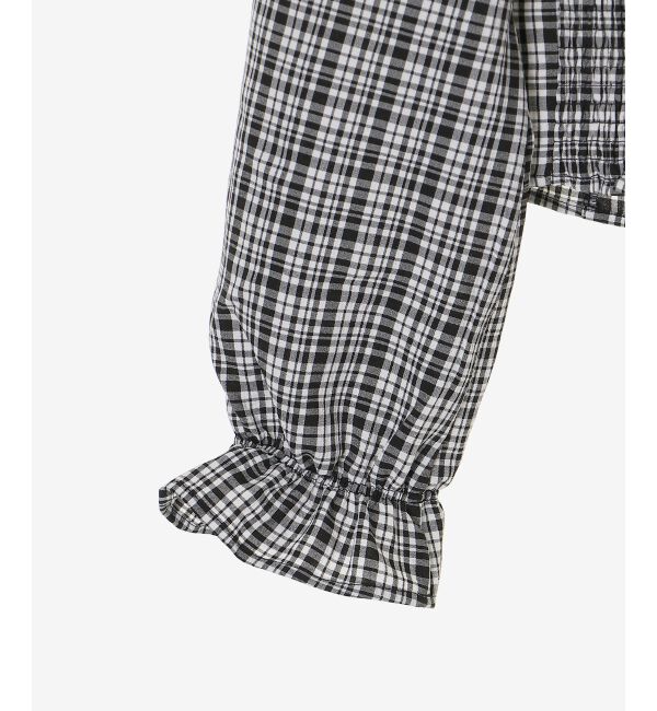  「デコルテオープン長袖ブラウス」|シャツ・ブラウス|