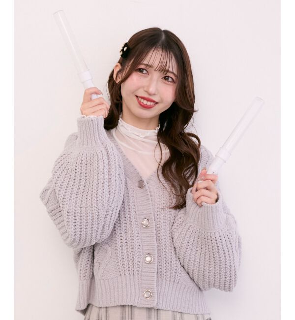  「ハートマシュマロモールカーディガン」|カーディガン|