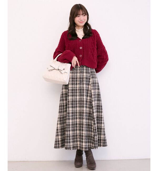  「ハートマシュマロモールカーディガン」|カーディガン|