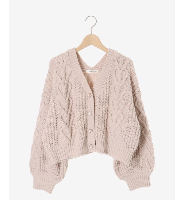  「ハートマシュマロモールカーディガン」|カーディガン|