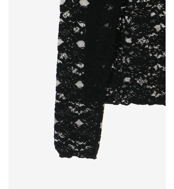  「レースハイネックトップス」|Tシャツ・カットソー|