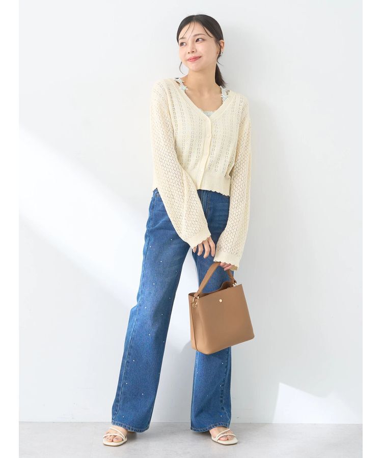 earth music&ecology「リボンホルターネックキャミソール」|インナー|