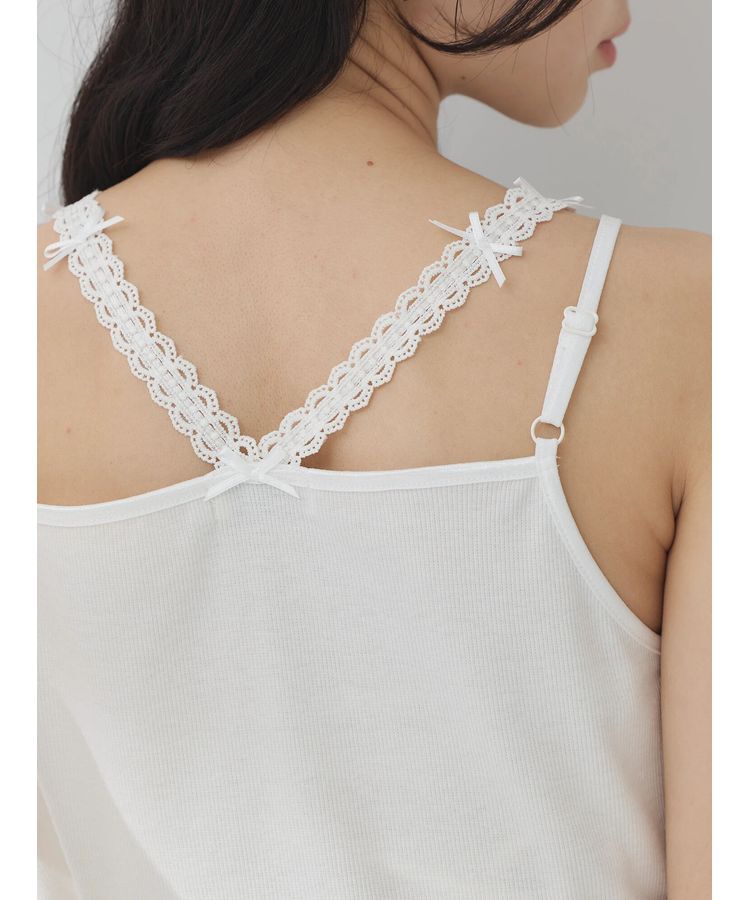 earth music&ecology「リボンホルターネックキャミソール」|インナー|