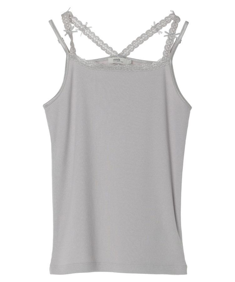 earth music&ecology「リボンホルターネックキャミソール」|インナー|