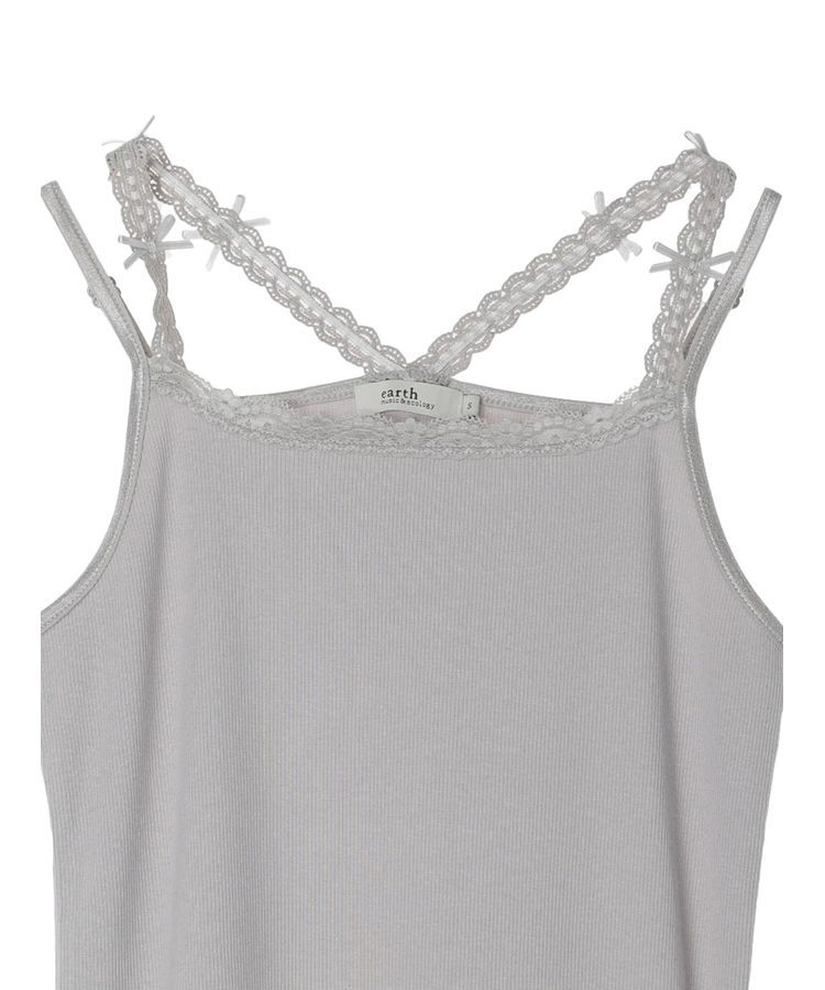 earth music&ecology「リボンホルターネックキャミソール」|インナー|