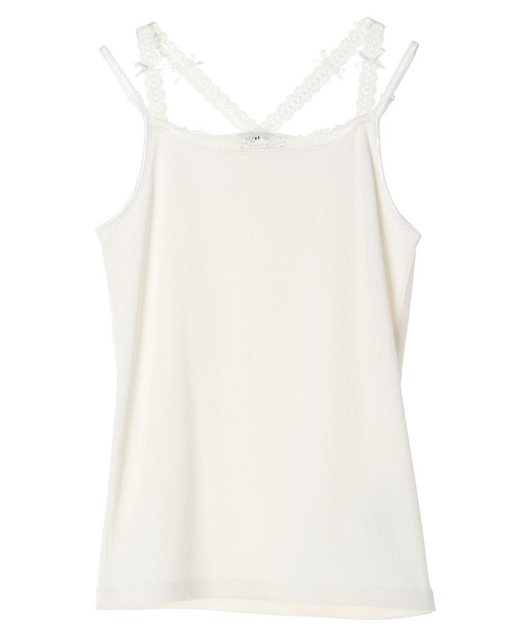 earth music&ecology「リボンホルターネックキャミソール」|インナー|