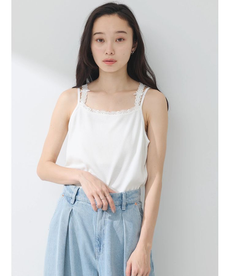 earth music&ecology「リボンホルターネックキャミソール」|インナー|