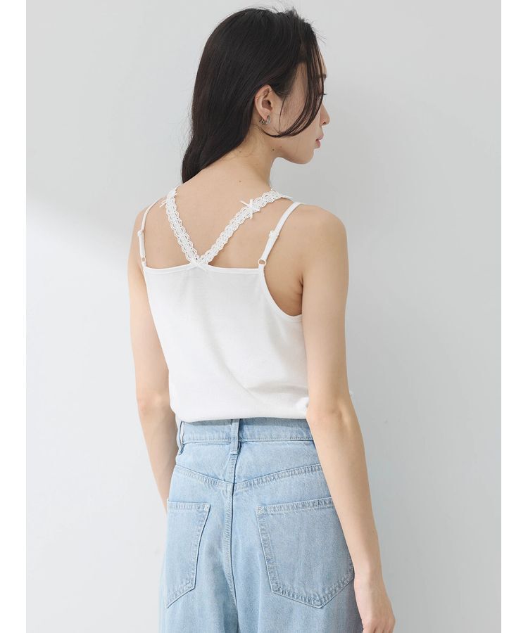 earth music&ecology「リボンホルターネックキャミソール」|インナー|