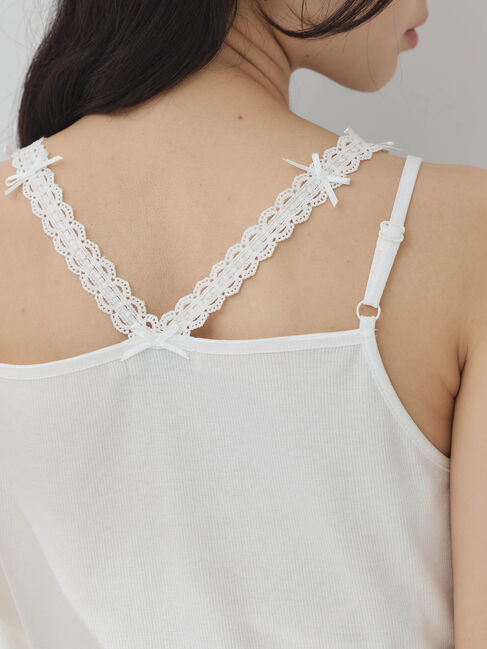 earth music&ecology「リボンホルターネックキャミソール」|インナー|