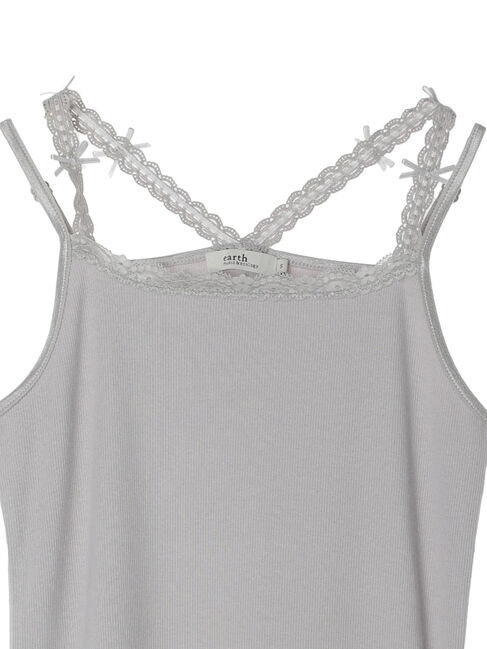 earth music&ecology「リボンホルターネックキャミソール」|インナー|