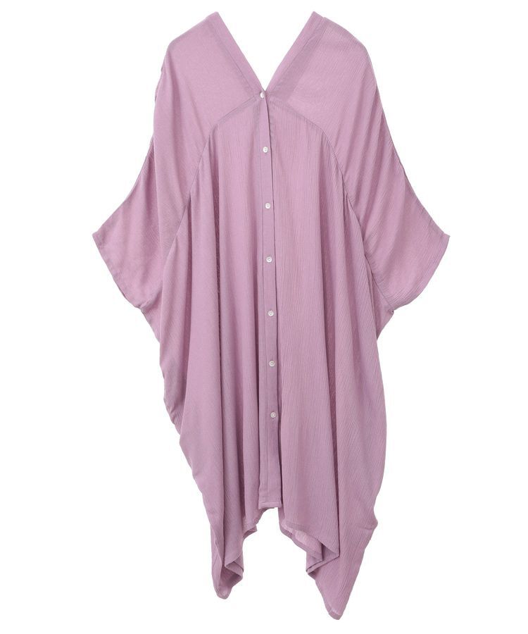 earth music&ecology「レーヨンビッグシャツチュニック」|チュニック|