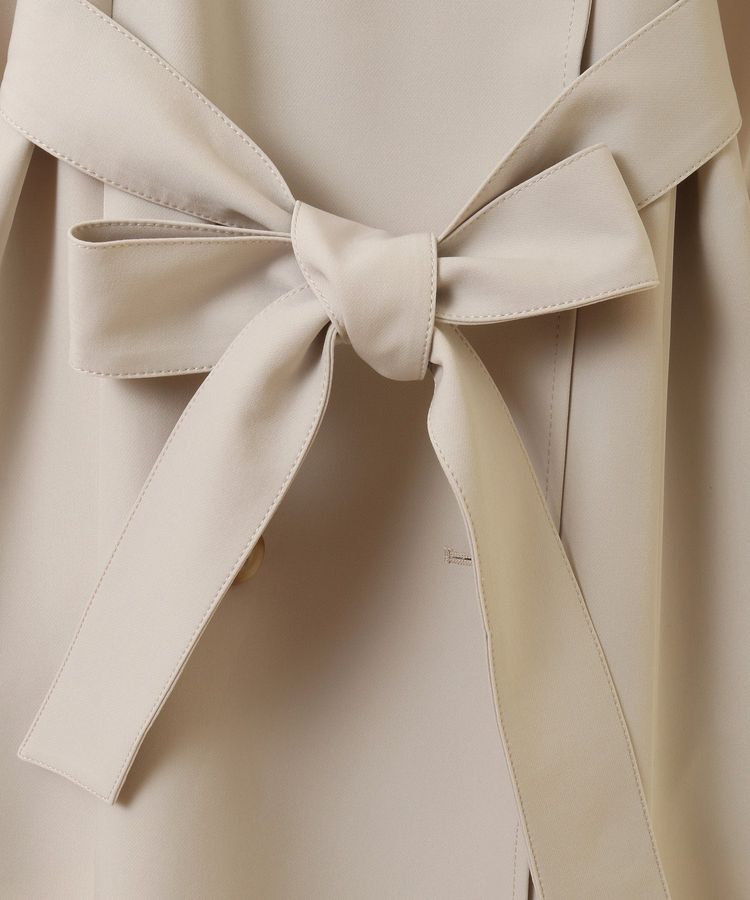 earth music&ecology「パフスリーブトレンチコート」|トレンチコート|