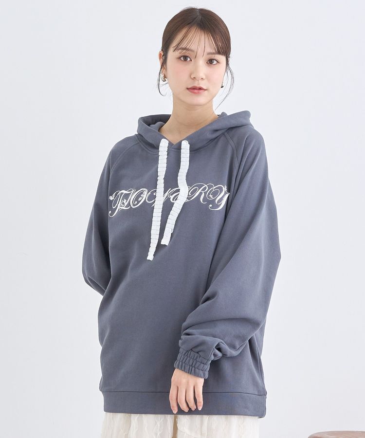 earth music&ecology「Floweryパーカー」|スウェット・ジャージ|