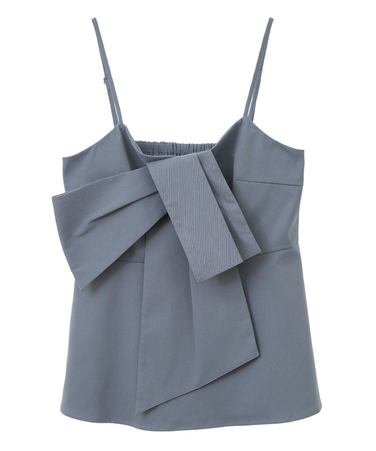 earth music&ecology「フロントリボンビスチェ」|ベスト・ジレ|