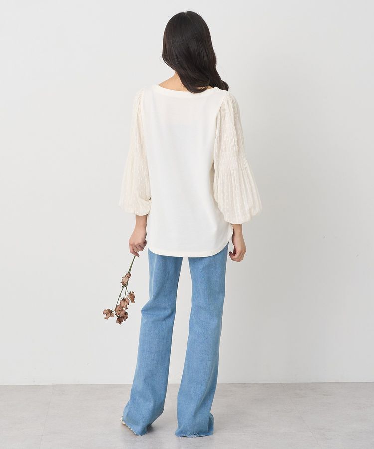 earth music&ecology「マジョリカプリーツプルオーバー」|Tシャツ・カットソー|