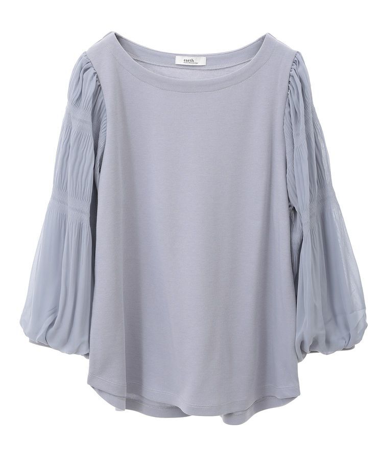 earth music&ecology「マジョリカプリーツプルオーバー」|Tシャツ・カットソー|