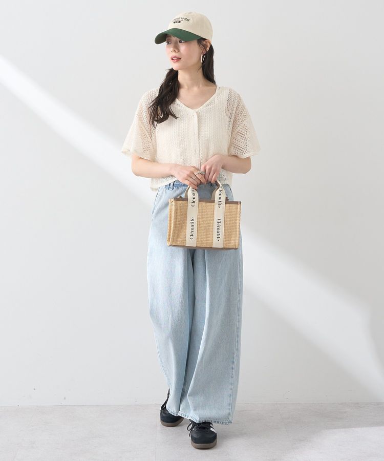 earth music&ecology「ロゴ刺繍配色ツイルキャップ」|その他|